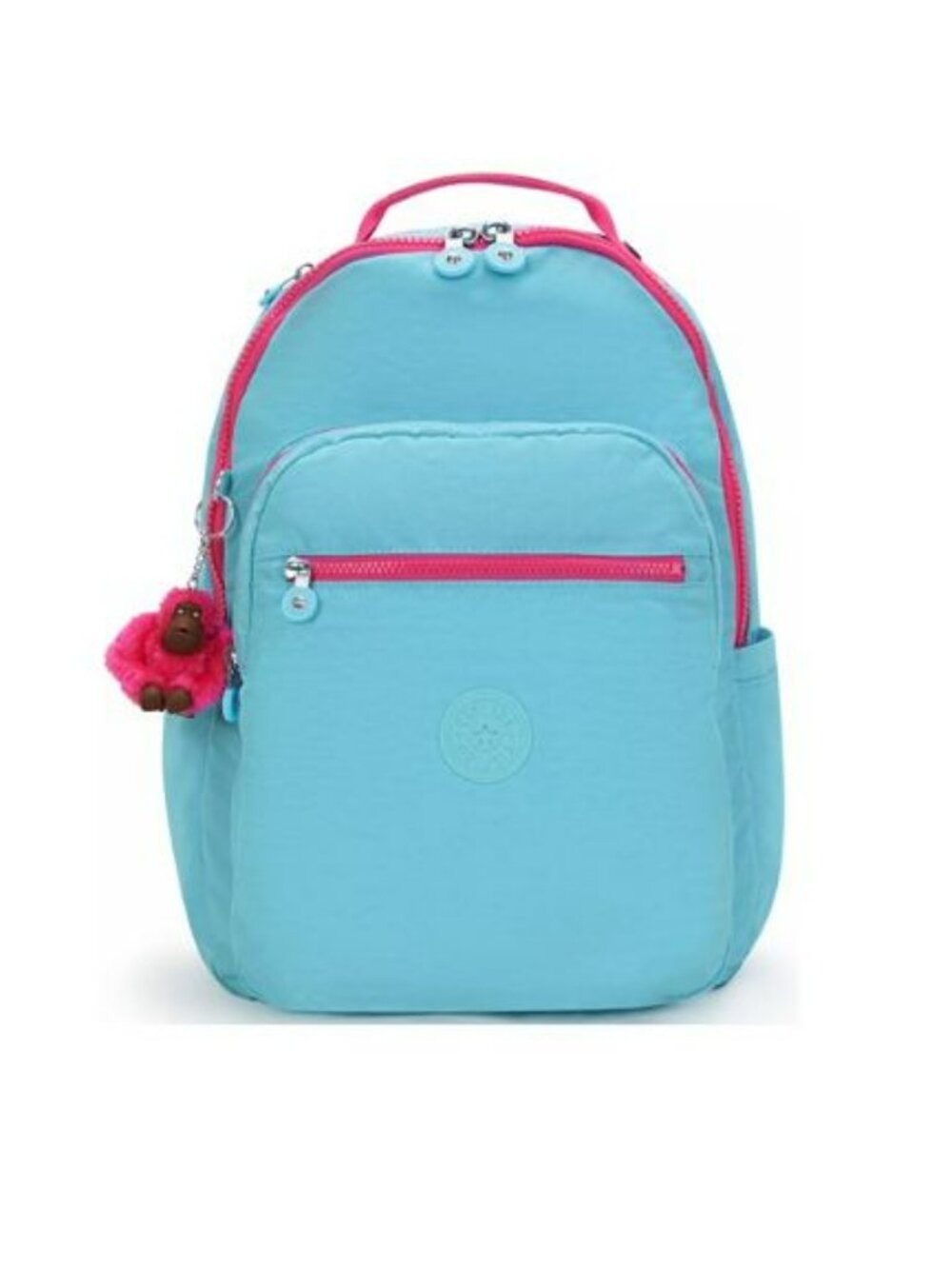 Kipling Seoul Medium 15" Laptop Backpack Blue Sea Combo (MSRP $124)